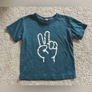 Baby boys 2T “Two” teal tshirt